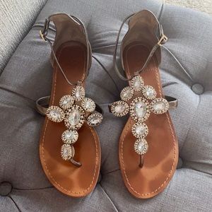 Vince Camuto rhinestone sandals
